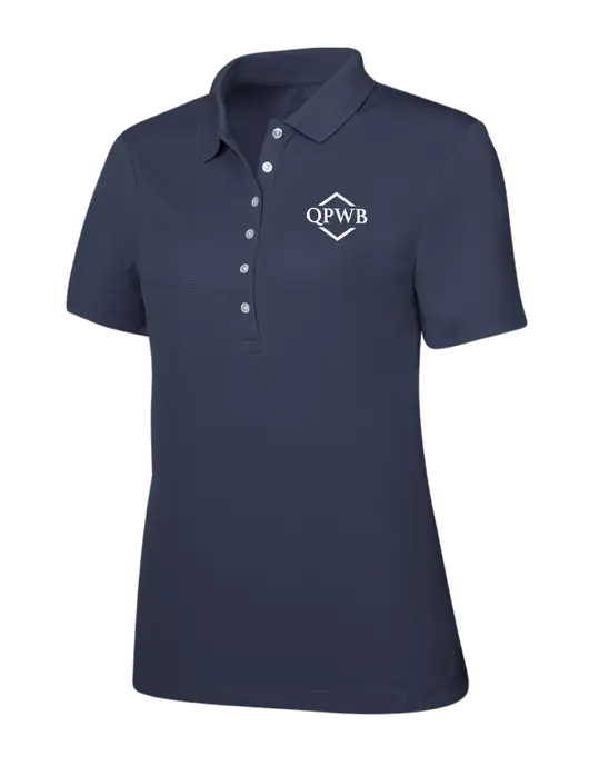 Callaway Womens Ottoman Navy Polo w/QPWB Logo