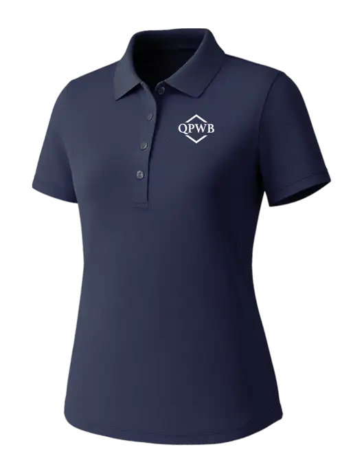 Callaway Womens Core Navy Performance Polo w/QPWB Logo