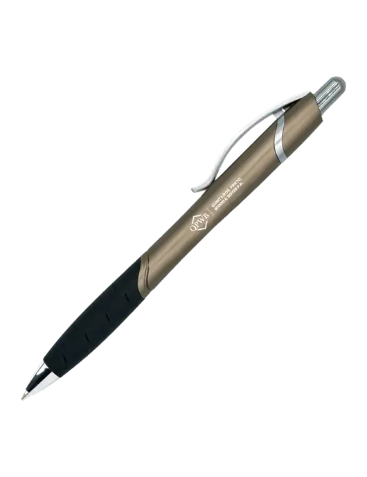 Summerhill Grey Pen - Black Ink w/QPWB Logo