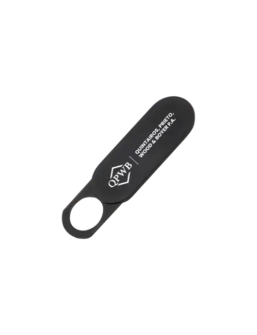 Black Web Cam Cover w/QPWB Logo