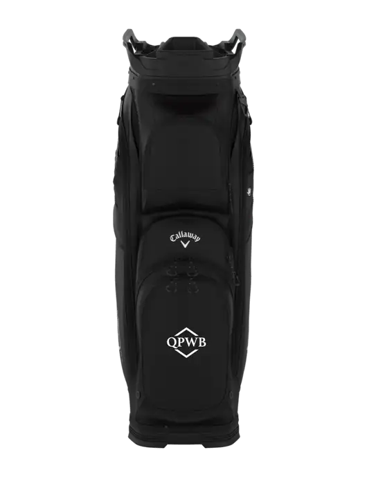 Callaway Org 14 Black Cart Golf Bag  w/QPWB Logo