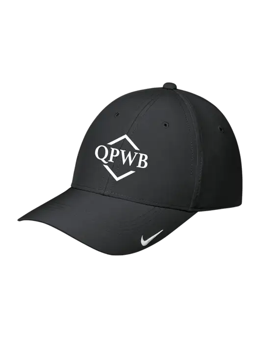 Nike Black Dri-FIT Legacy Cap w/QPWB Logo