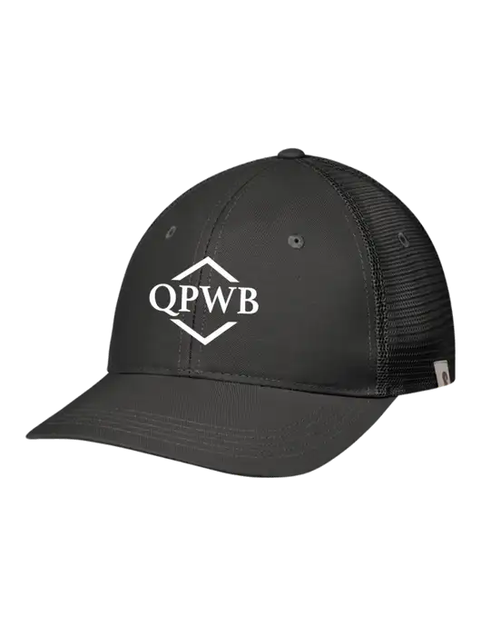 Carhartt Black Trucker Rugged Pro Series Cap w/QPWB Logo