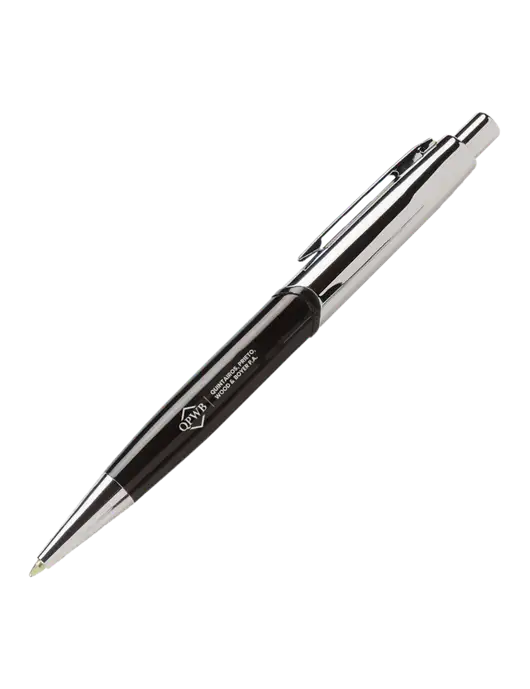 Chimera Black Pen - Black Ink w/QPWB Logo
