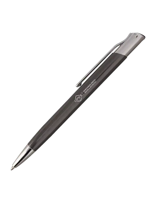 San Malo Gunmetal Pen - Black Ink w/QPWB Logo