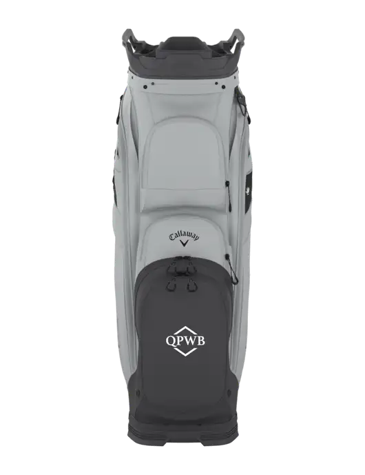 Callaway Org 14 Light Grey Cart Golf Bag  w/QPWB Logo