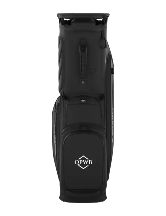 Callaway Fairway 14 Black Stand Golf Bag w/QPWB Logo